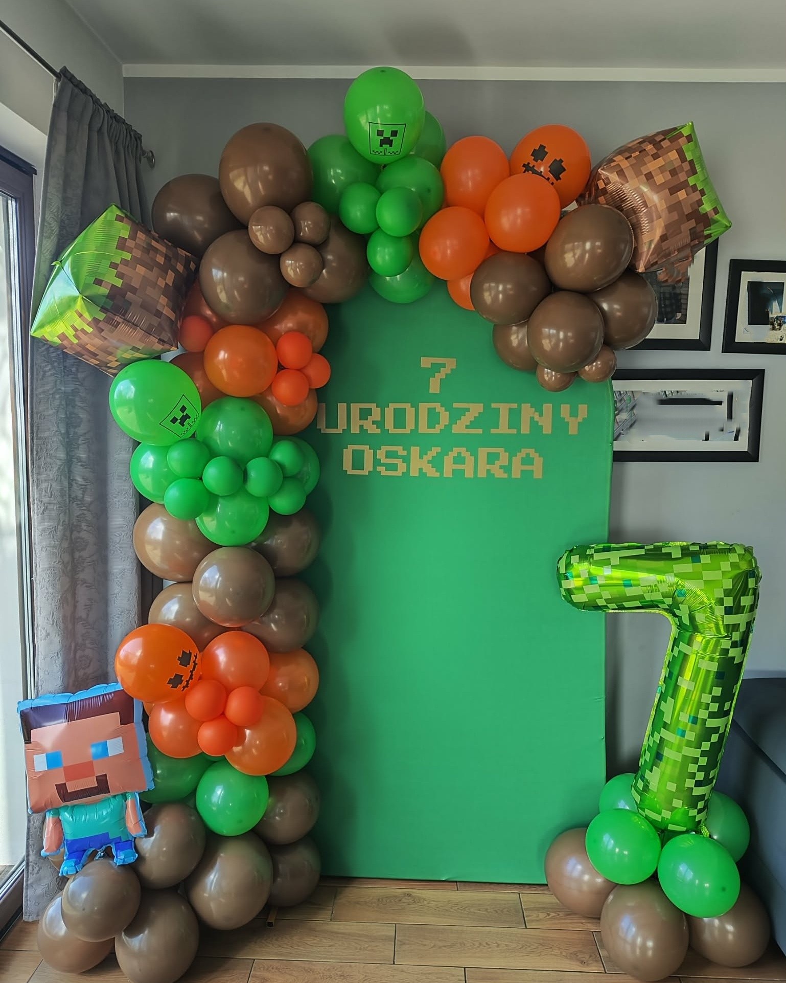 7 urodziny z motywem Minecraft - Koszalin - zdjęcie 2