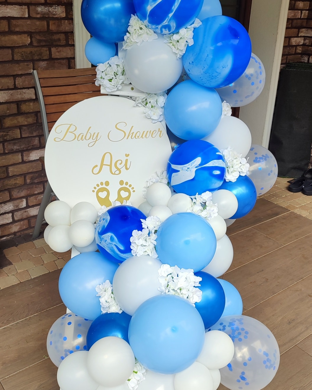 Baby shower w błękicie i bieli - Koszalin - zdjęcie 2