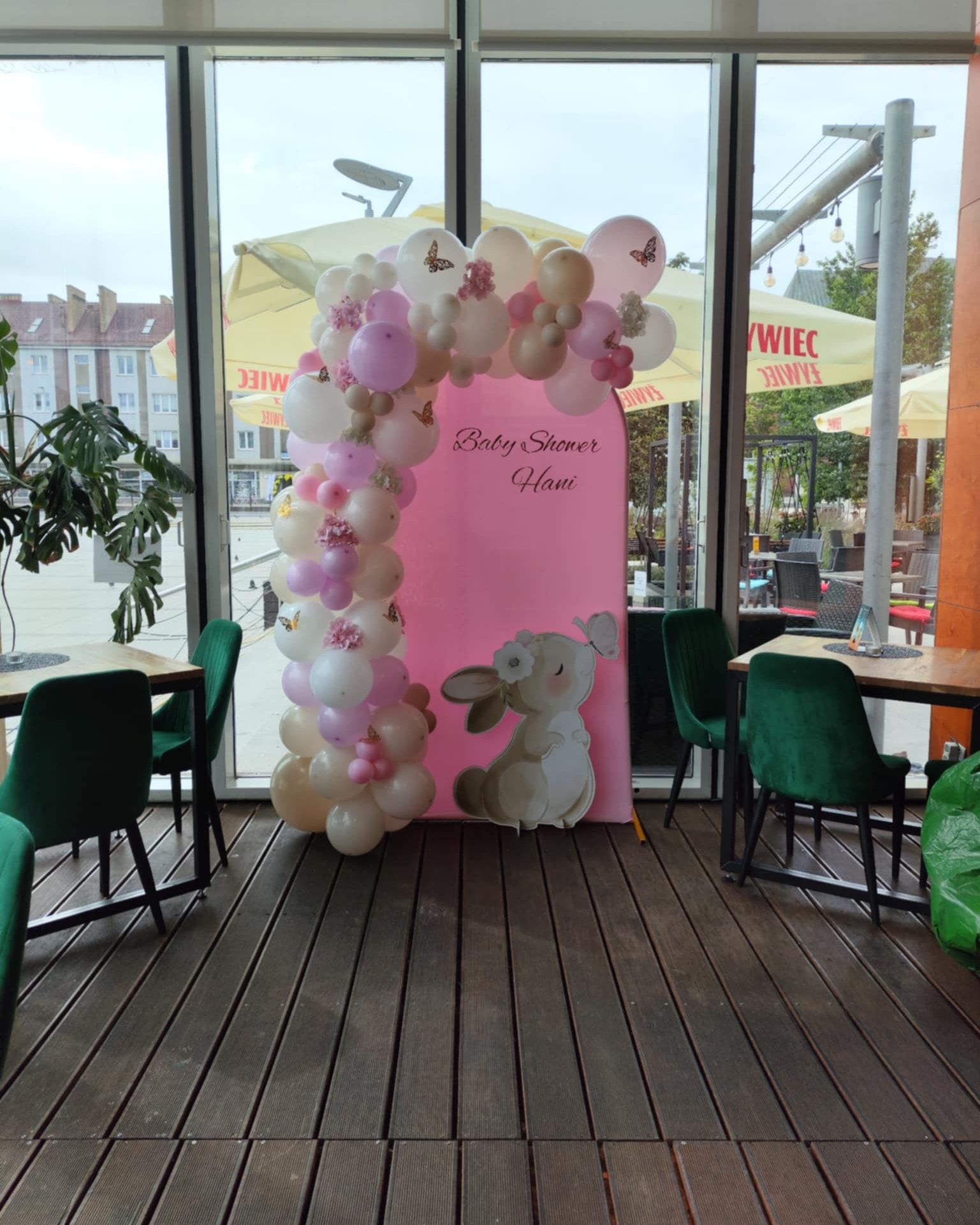 Baby shower w pastelowym różu - Koszalin - Restauracja Mozaika - zdjęcie 1