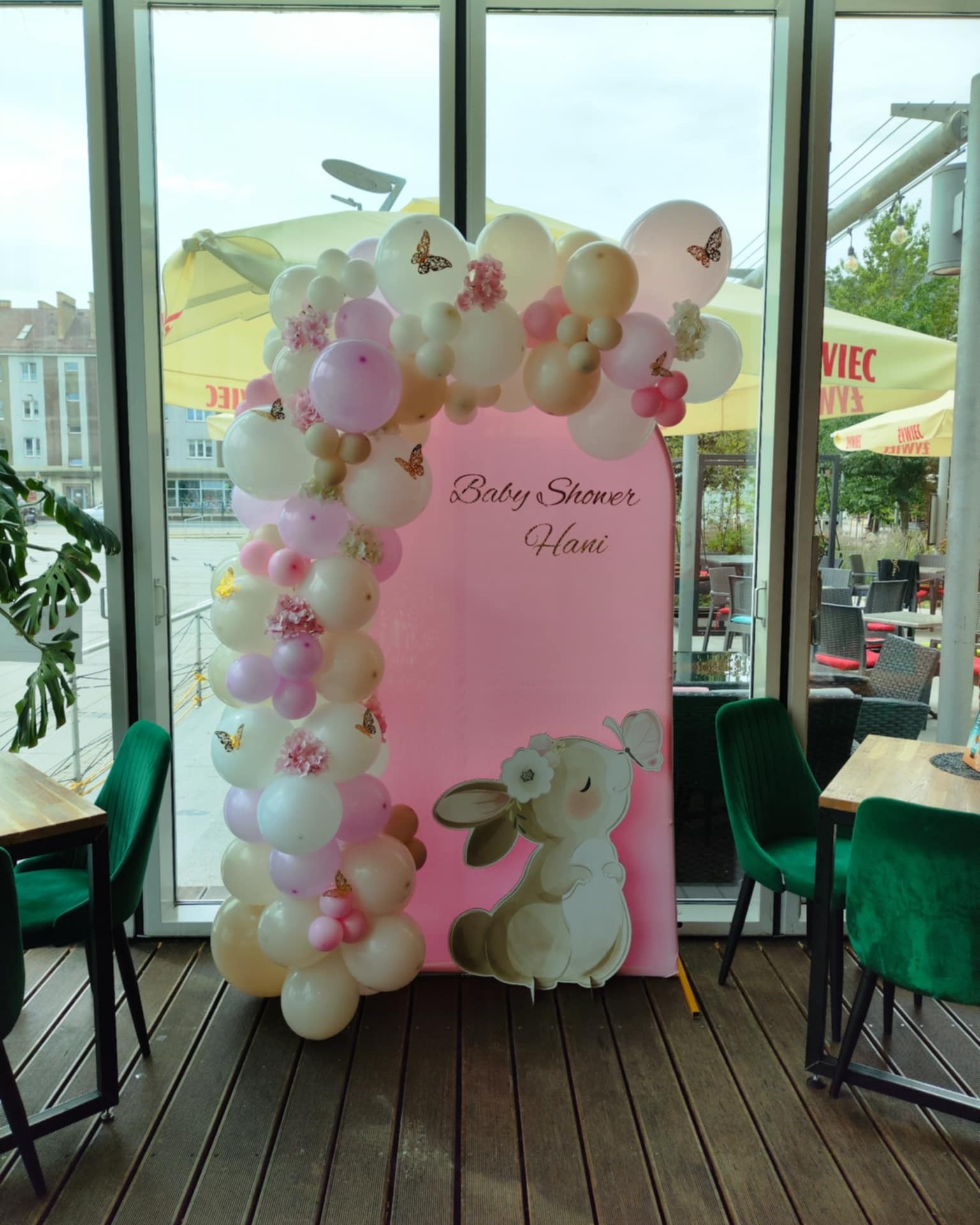 Baby shower w pastelowym różu - Koszalin - Restauracja Mozaika - zdjęcie 2