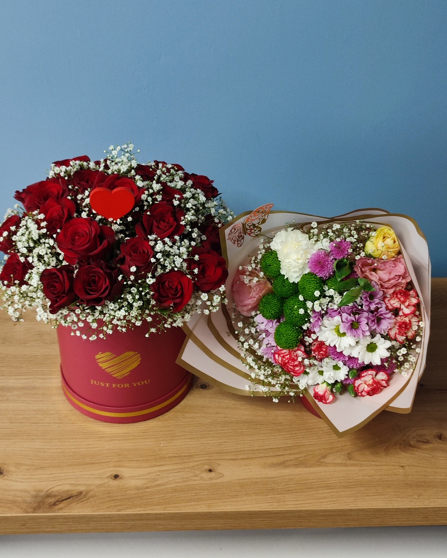 Flowerboxy i bukiety na Dzień Babci i Dziadka - zdjęcie 1